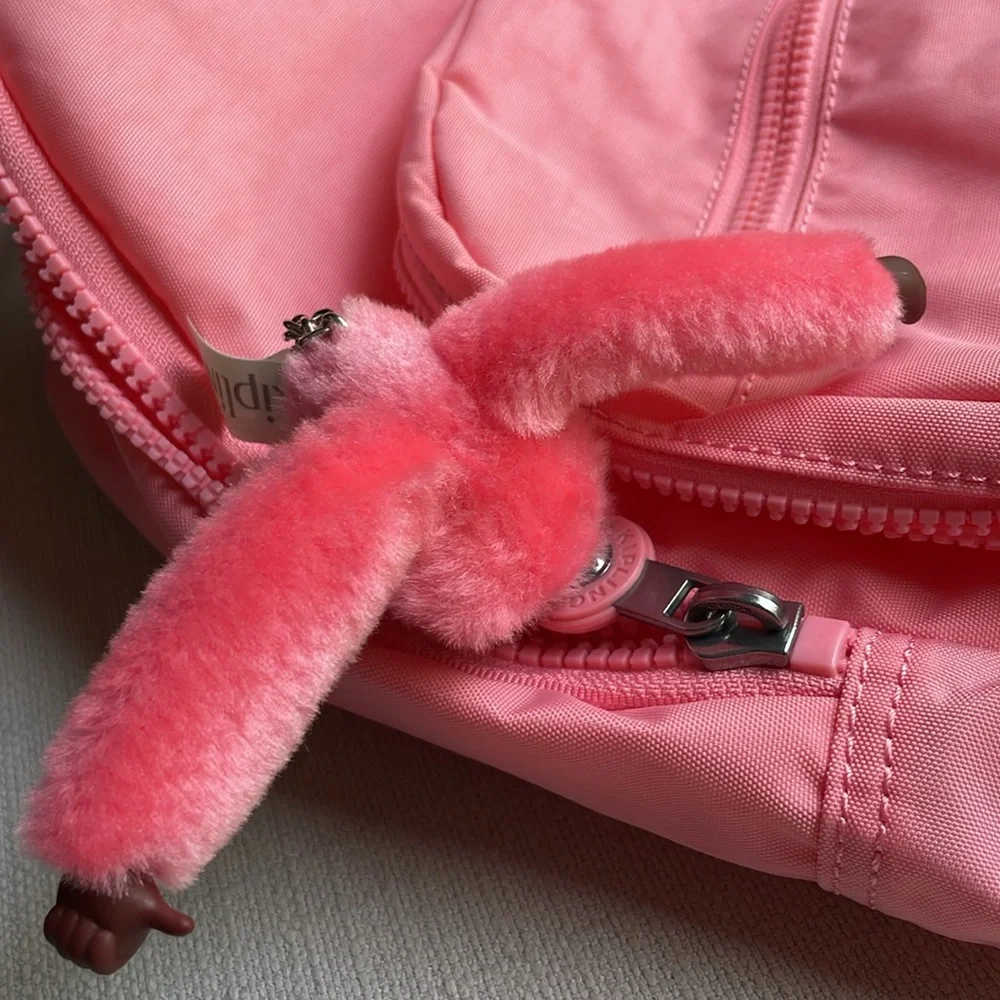 NWT Kipling Seoul Large Laptop Backpack - Enjoyable Blush Pink
